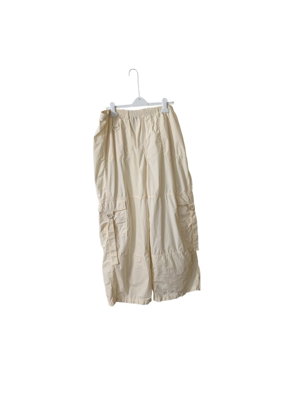 wild fable Cream Cargo pants  with Utility Pockets stretchy waistband